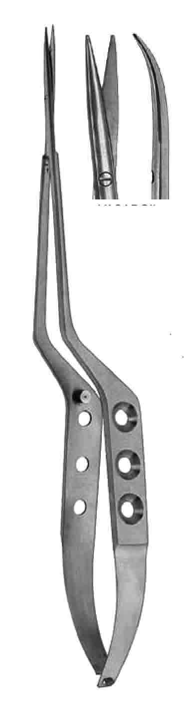 YAŞARGİL SERAMİK KAPLI BAYONET MİKRO MAKAS EĞRİ 20CM